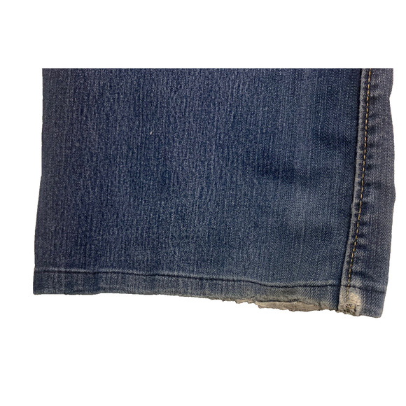 Eddie Bauer Bootcut Jeans Womens 16x33 Cotton Blue Denim Pants Mid-rise Trousers - Picture 8 of 16